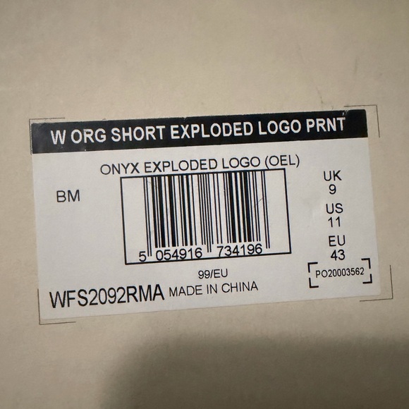 Hunter Onyx Exploded Logo Print Rain Boots Sz 11 - Picture 4 of 8